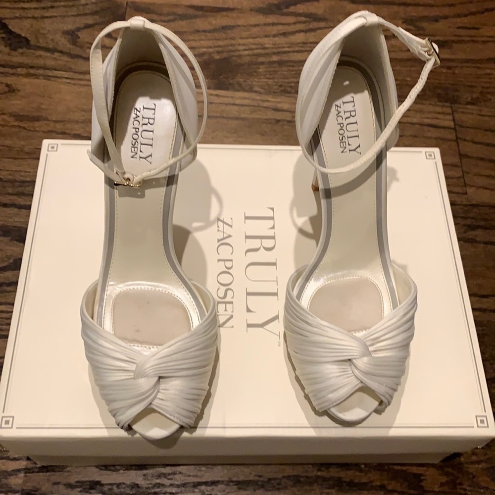 Truly Zac Posen: Wedding high heels sandals